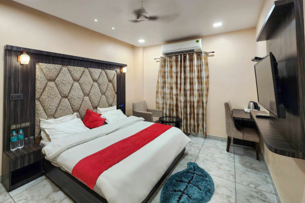 Super deluxe room Aalankrita Resort & Convention best hotel stay in Hyderabad