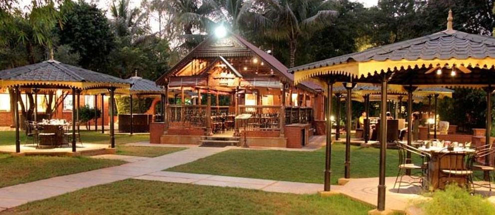 Aalankrita Resort & Convention guest house building and rooms